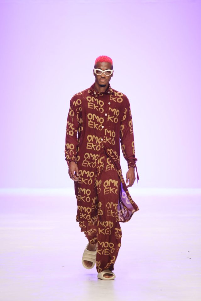 Groovy on the runway at Lagos Fashion Week