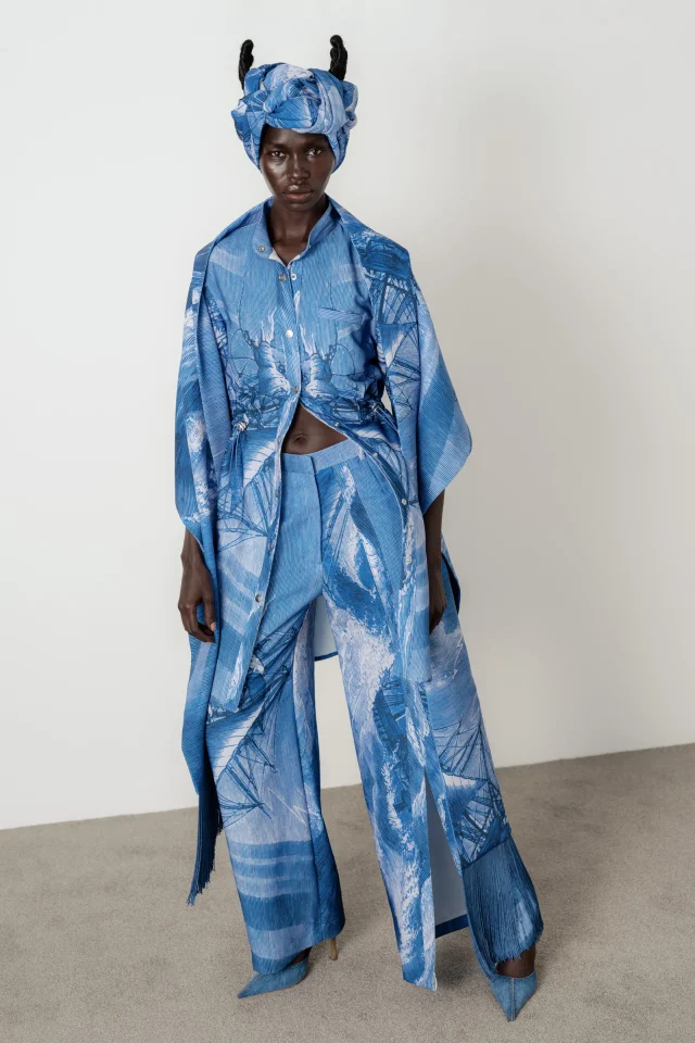 Thebe Magugu Fall 2023 Ready-To-Wear Collection