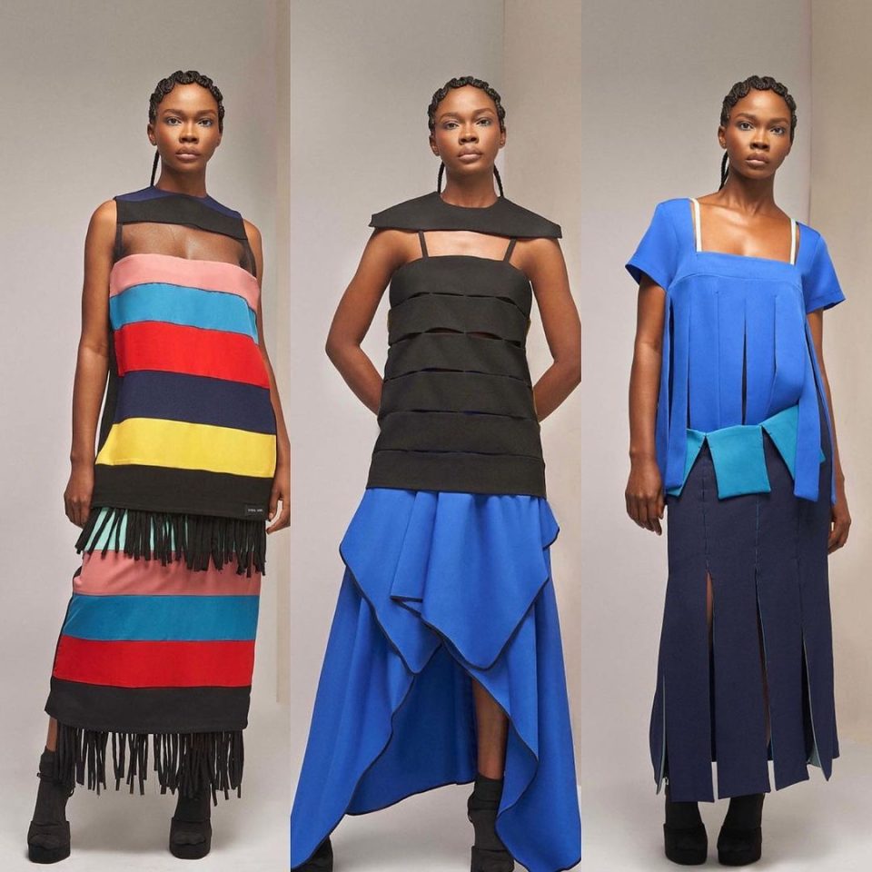 Retro Nigerian rock inspires futuristic fashion collection