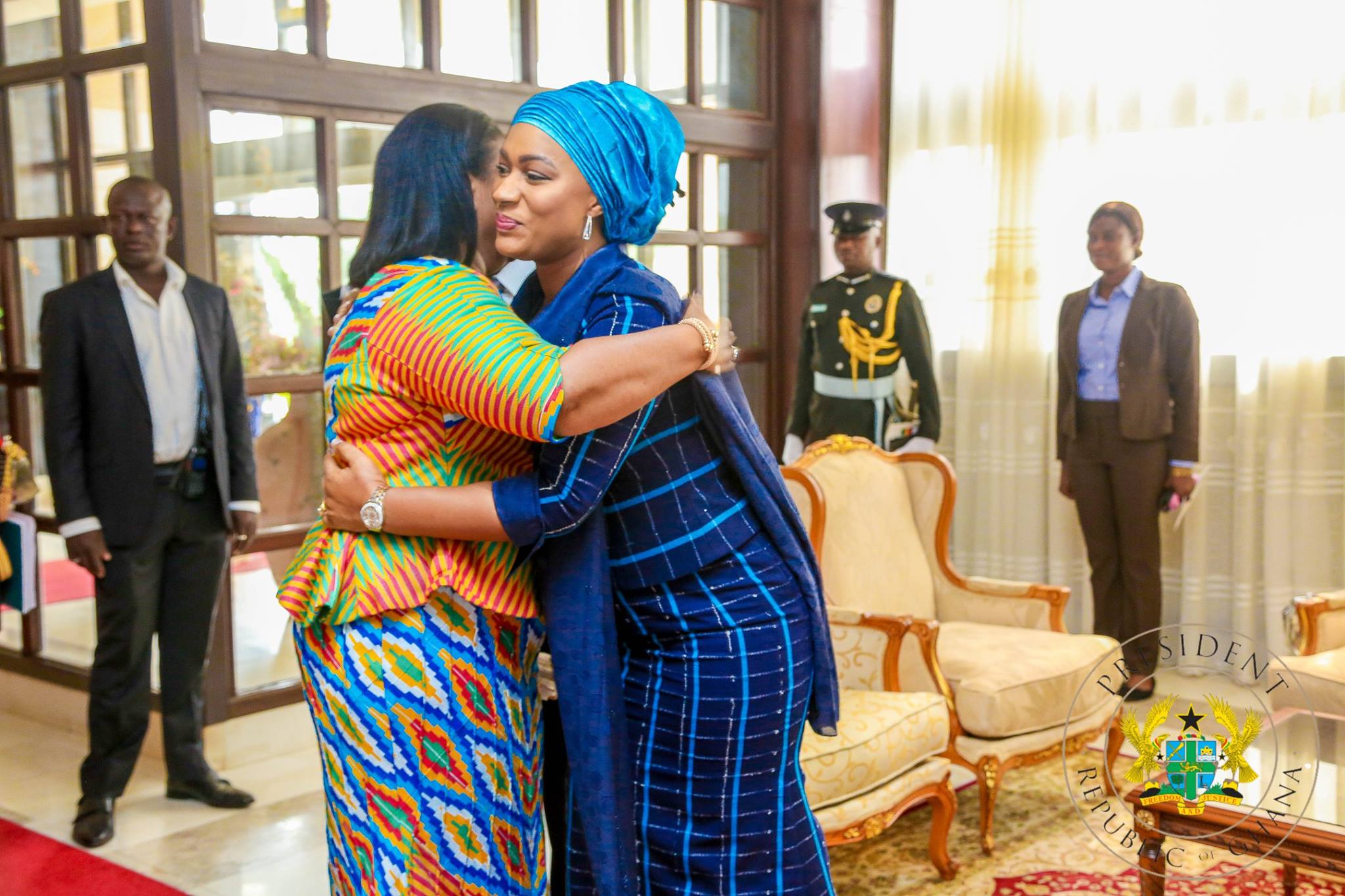 Rebecca Akufo-Addo and Samira Bawumia (Second Lady)