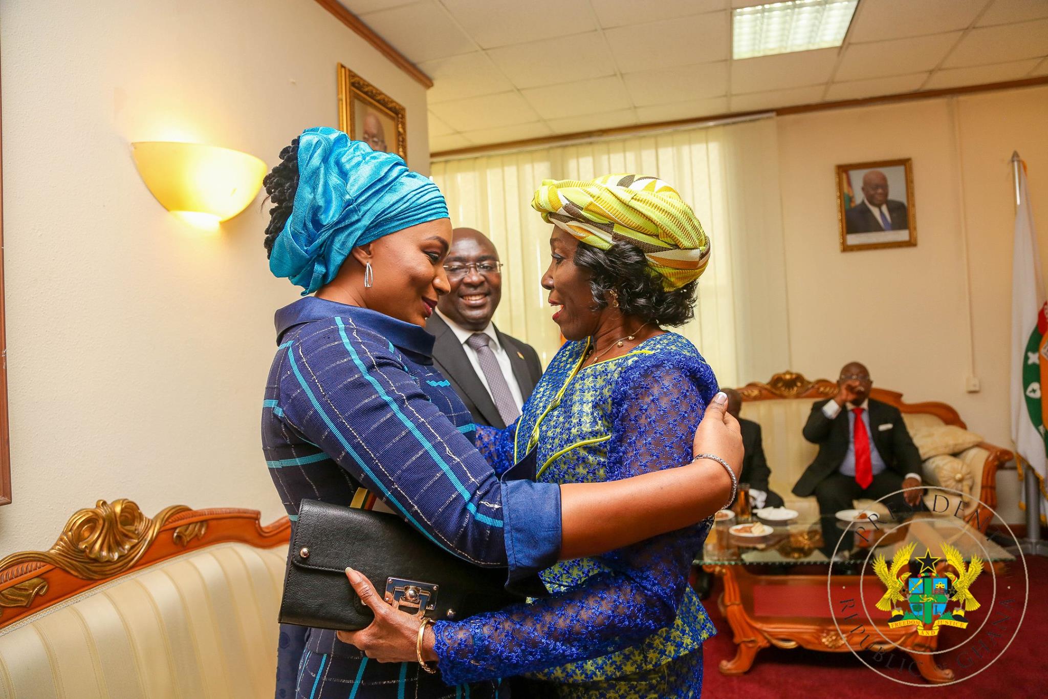 Second Lady and Nana Konadu Agyeman Rawlings