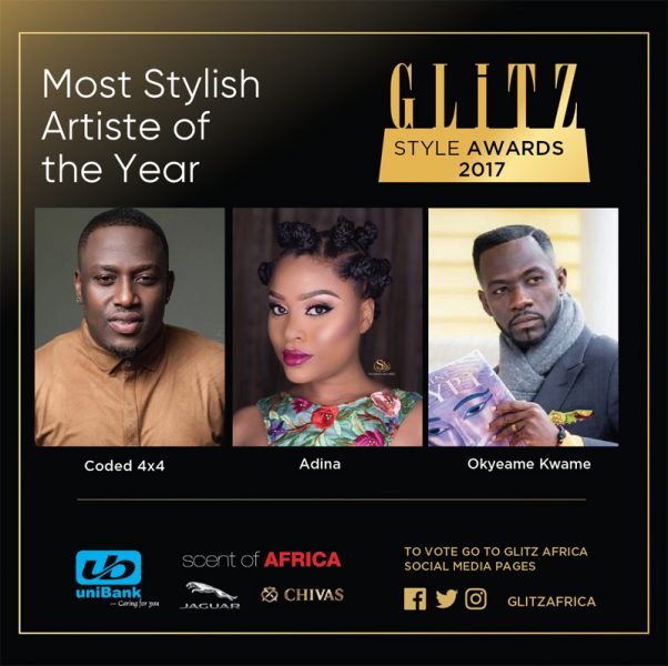 Most Stylish Artiste Of The Year Category