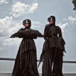 Nana Akua Addo's lovely daughters rock matching outfits at Glitz fashion week.