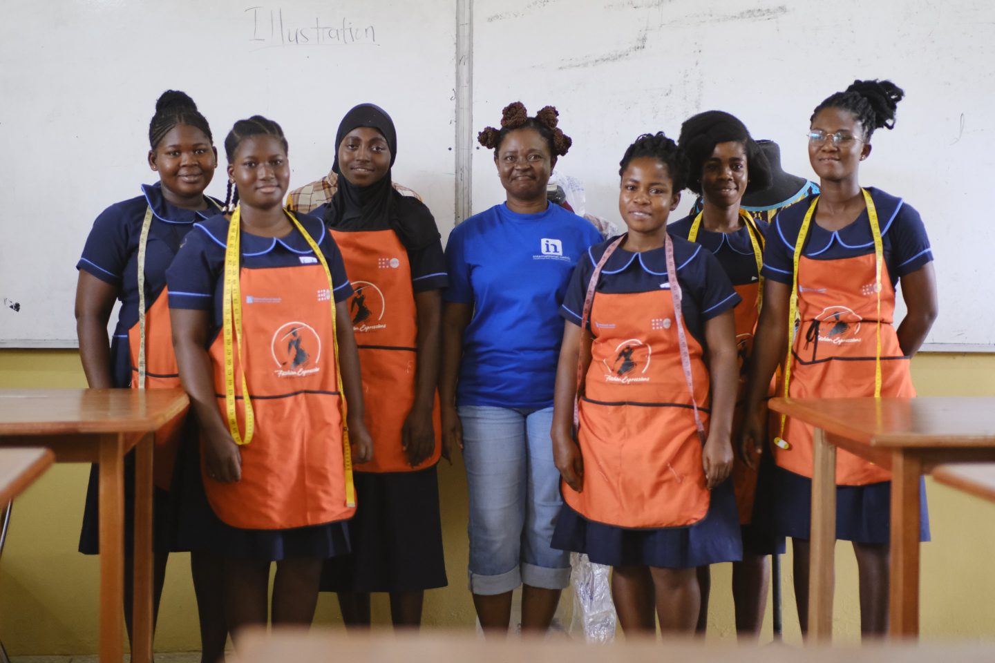 Partnership between Prada and the UN for the training of women in Ghana and Kenya