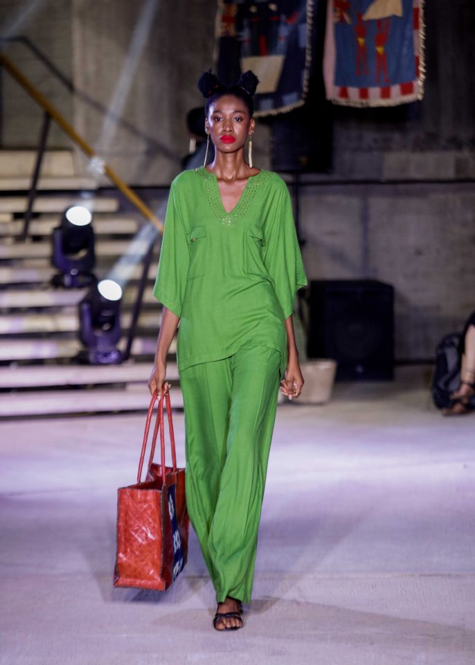 Glitz Africa Fashion Week 2022 (Sustainable Fashion Show): Zikaya Mahama.