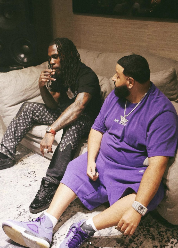 Burna Boy with DJ Khaled