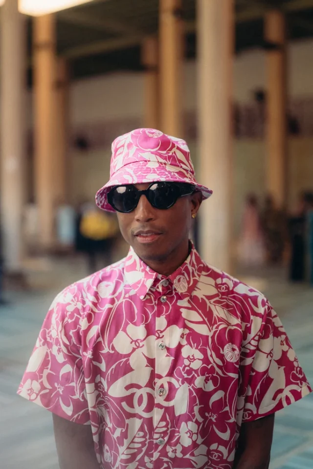 Pharrell Williams at the Chanel Pre-Fall 2023 Show in Senegal