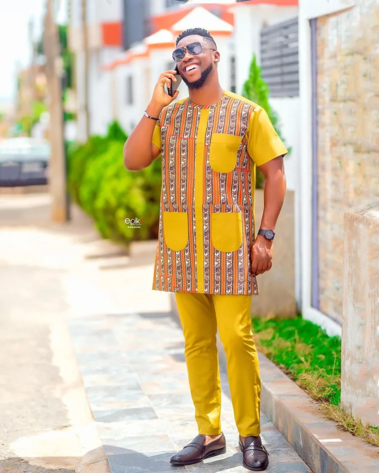 Latest ankara shop designs for men