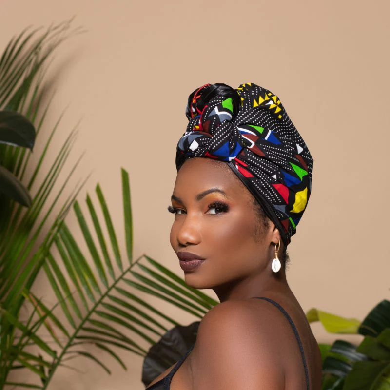 Akia Silk Lined Headwrap