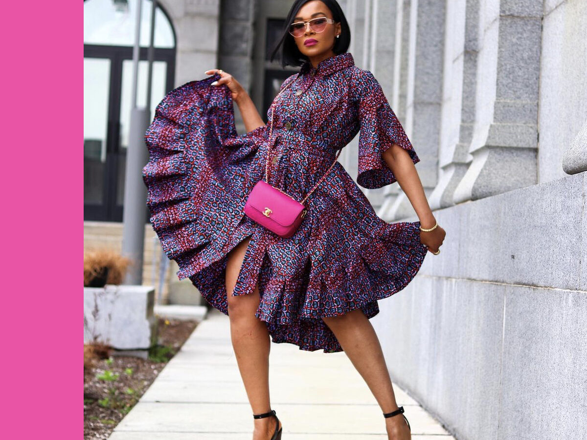 Ankara slay hot sale fashion