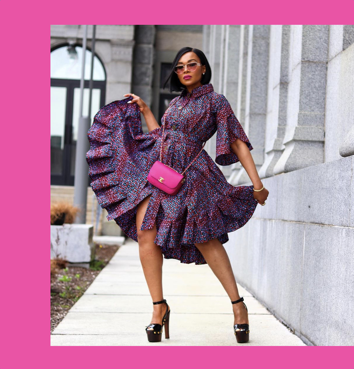 Slay in Ankara: 20 Flare Dresses for Fashionable Moms inspired by Obi Sky |  STYLEAFRIQUEcom