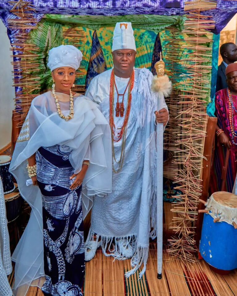 Queen Ronke Ademiluyi-Ogunwusi & The Ooni of Ife