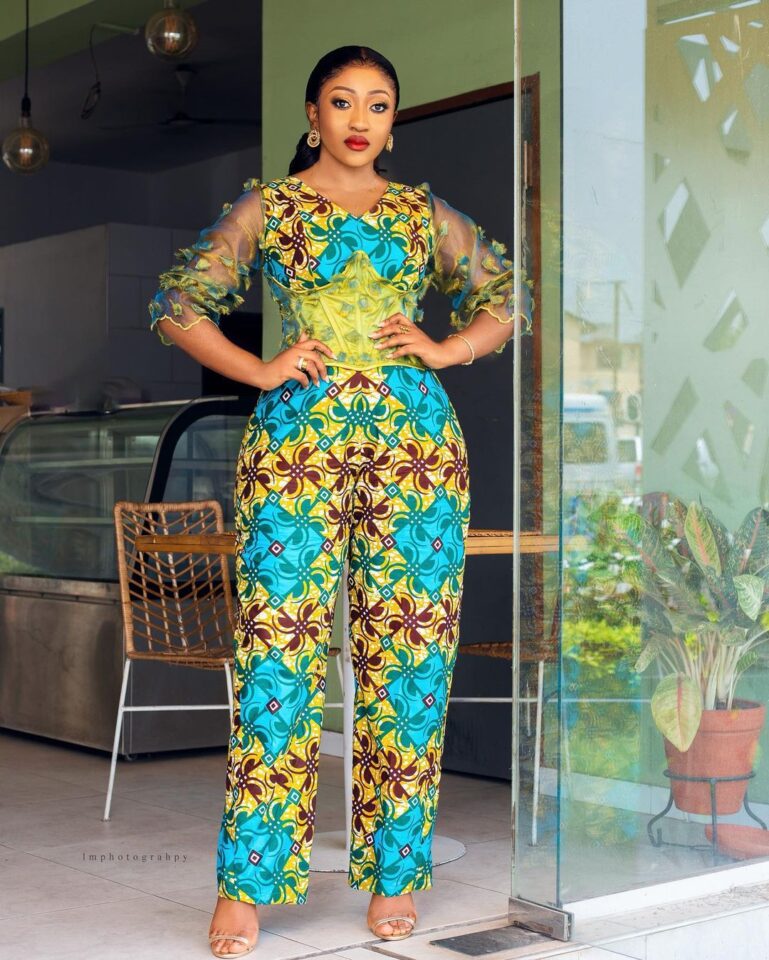 Jumpsuit ankara store styles