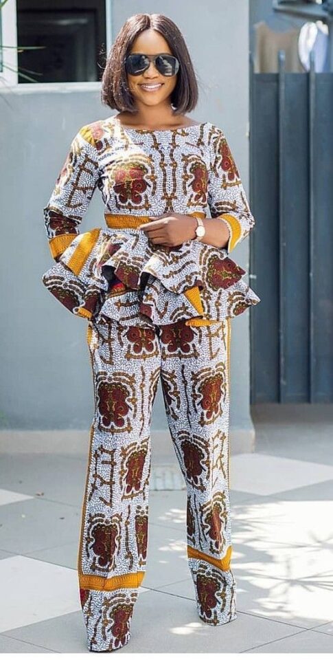 Jumpsuit 2024 ankara styles