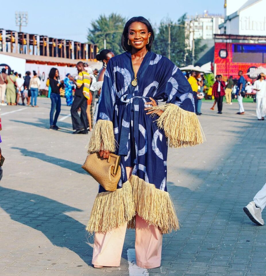 Lola Ogunnaike at the GTCO Fashion Weekend