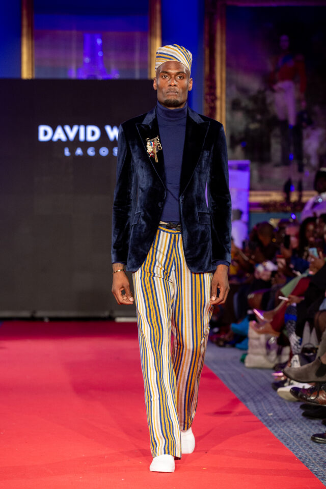 David Wej at Africa Fashion Week London
