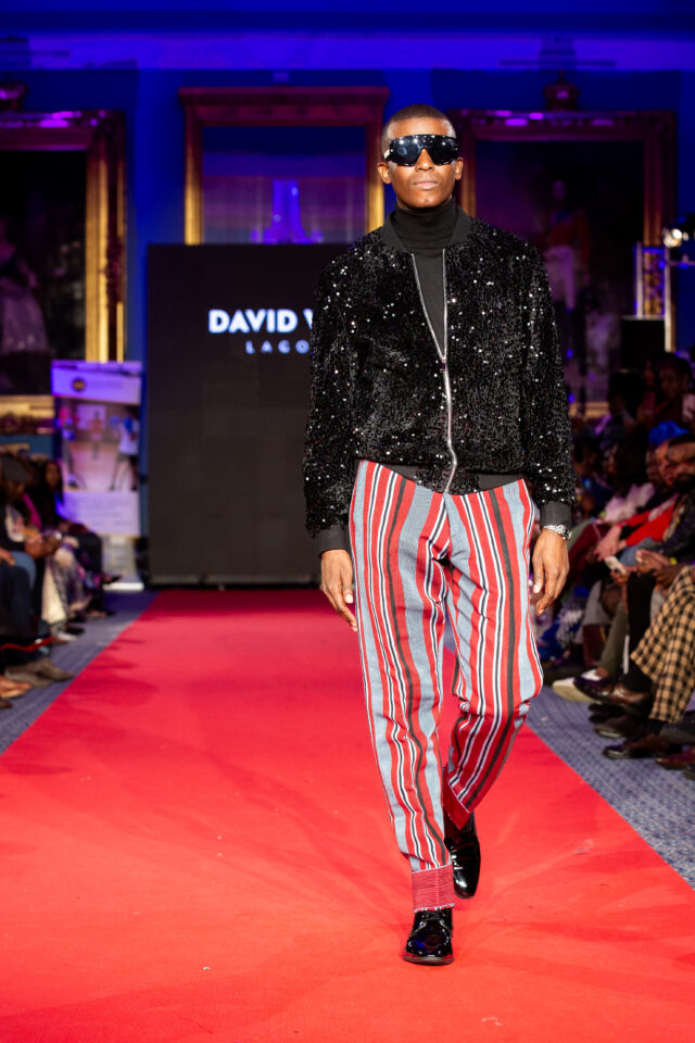 David Wej at Africa Fashion Week London