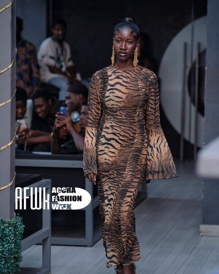 Arisar at the Accra Fashion Week Swimwear Deluxe Fashion Show