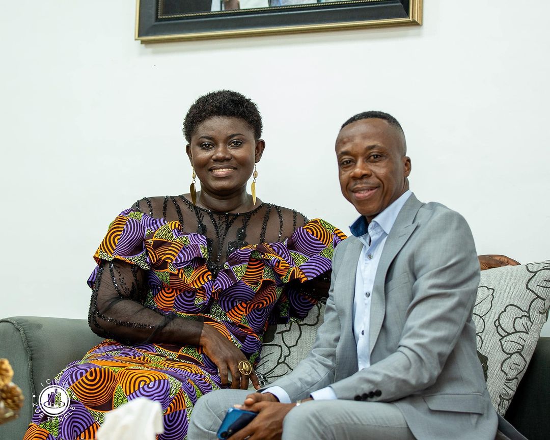 Afua Asantewaa & Kofi Owusu Aduonum. Photo Credit: Afua Asantewaa/Instagram