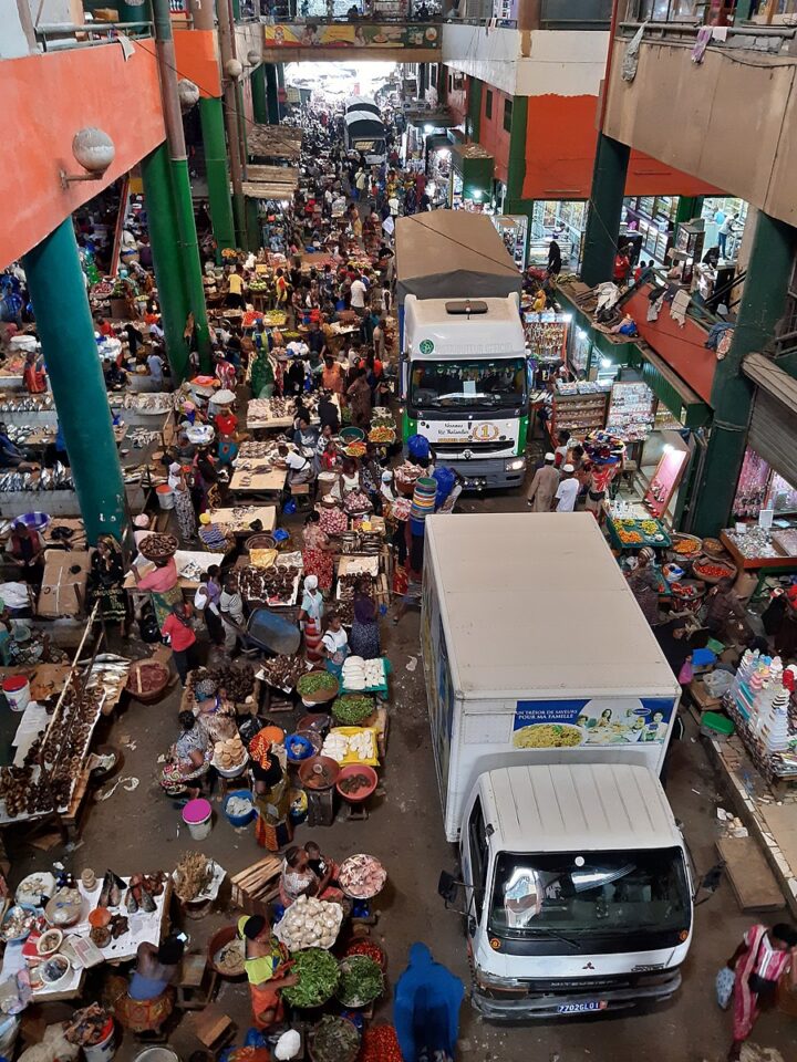 Exploring the vibrant tapestry of Abidjan's street markets – where colors, scents, and sounds weave together in a bustling symphony of culture and commerce