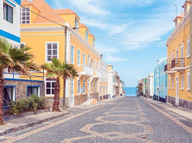 cosmopolitan charm of Mindelo