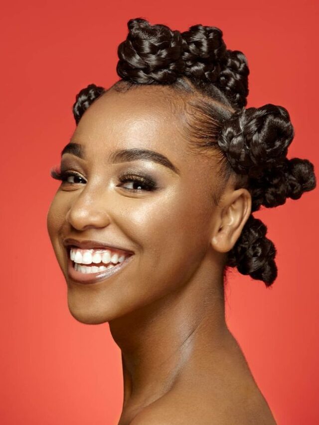 Bantu Knots Updo. Photo Credit: curlycraze.com