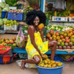 Indulge your senses at the bustling street food stalls of Sierra Leone! #StreetFoodMagic #SierraLeone. Photo Credit: Envzage