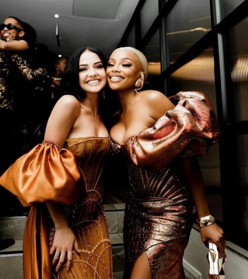 Natasha Joubert & Bonang Matheba at the 2024 SA Style Awards. Photo Credit: Bonang Matheba / Instagram