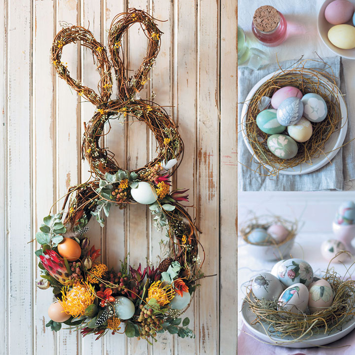 Decorating with Easter Crafts. Photo Credit: foodandhome.co.za