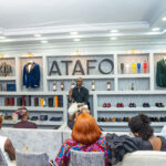 Atafo mentors aspiring fashion designers. Photo Credit: Atafo