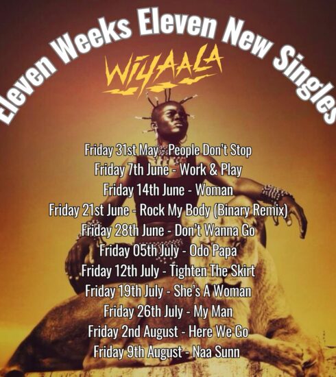 Wiyaala To Drop Eleven Singles In Eleven Weeks. Photo Credit: Wiyaala/Twitter