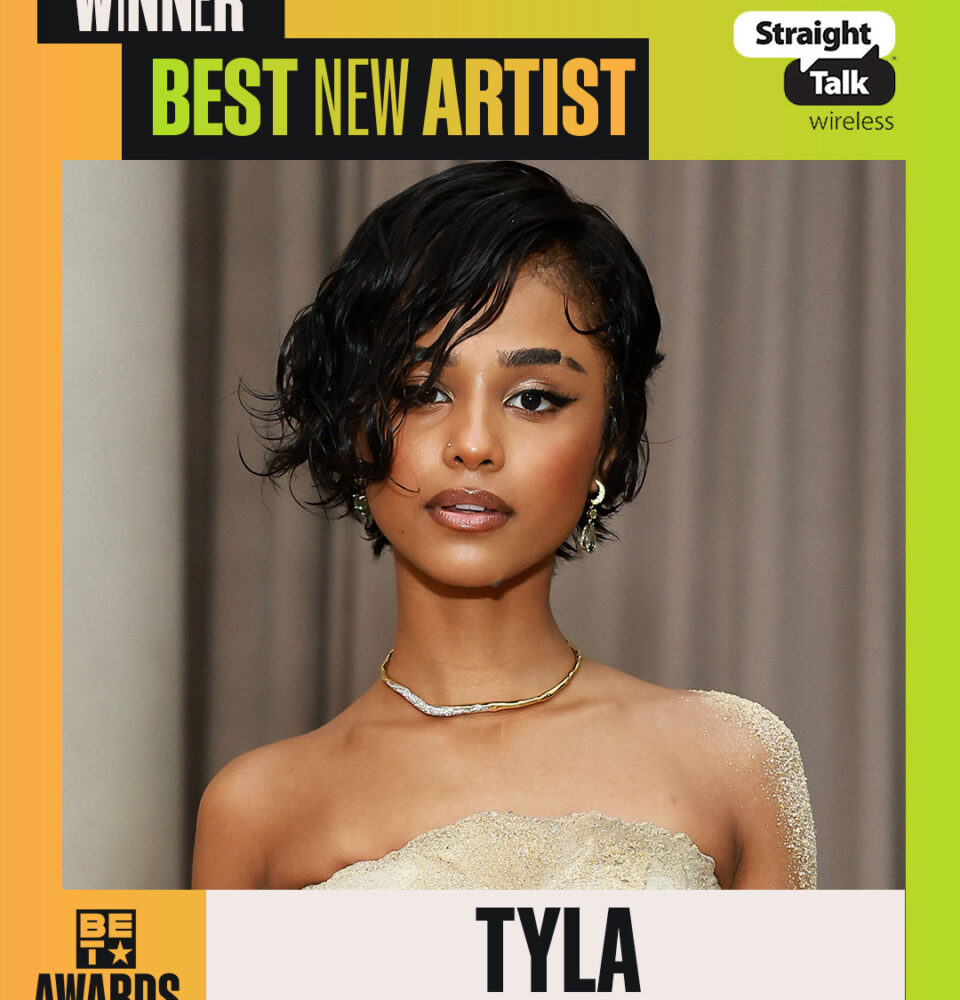 Tyla wins Best New Artist at the 2024 BET Awards. Photo Credit: BET Awards/Instagram