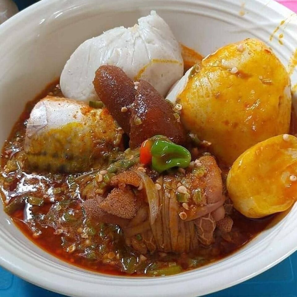 Banku and Okra. Photo Credit: pinterest.com