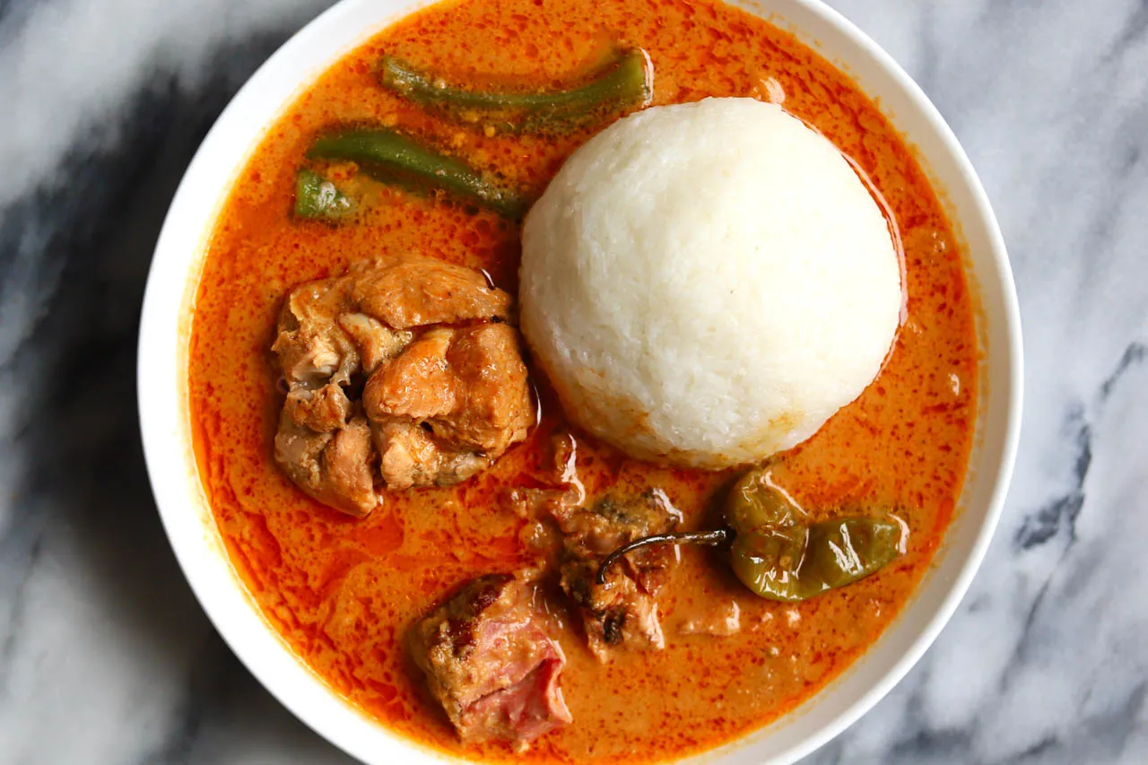 Omo Tuo & Groundnut Soup. Photo Credit: foodnetwork.ca