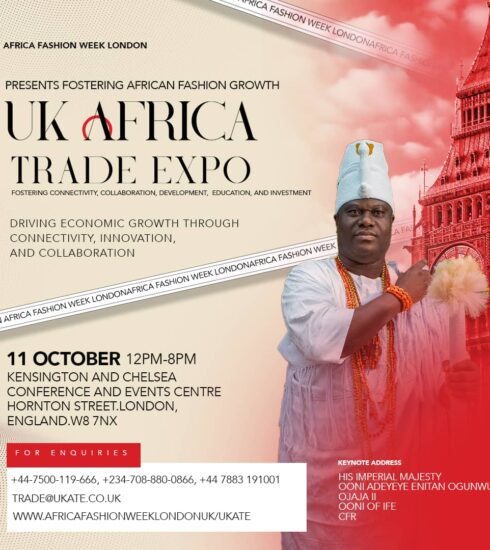 UK Africa Trade Expo Returns to Africa Fashion Week London 2024. Photo Credit: Africa Fashion Week London