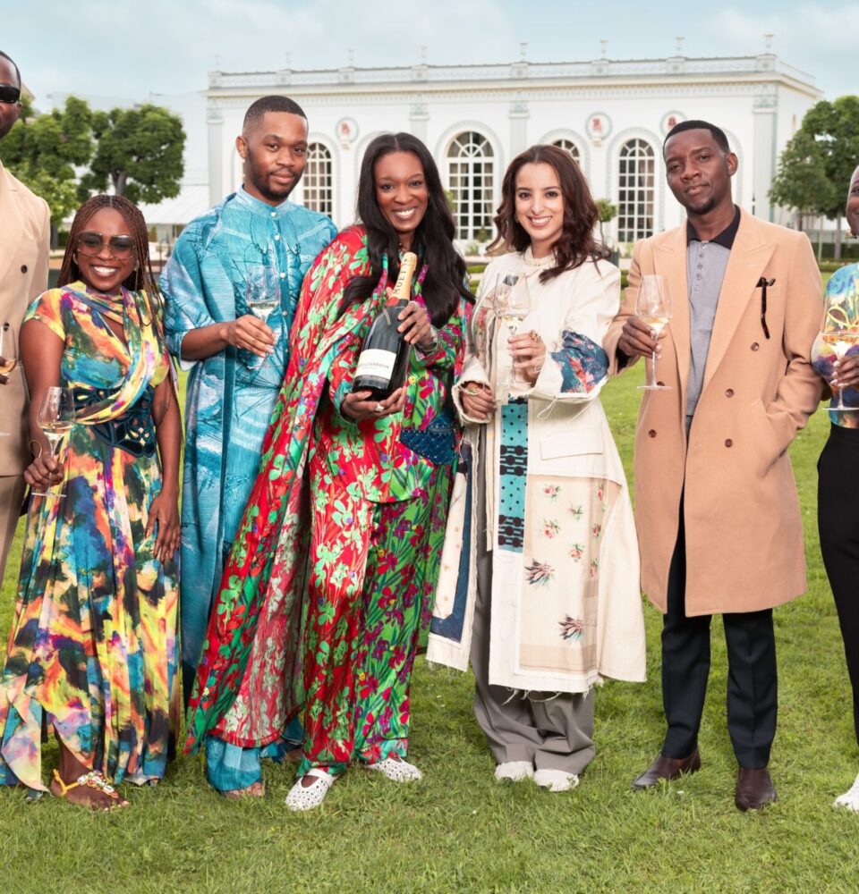 The 7 Creatives at the Orangerie Lawns in France. Photo Credit: Moët & Chandon