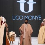 Davido strutting the runway for Nigerian Menswear Brand –Ugo Monye. Photo Credit: Insigna Media/Instagram