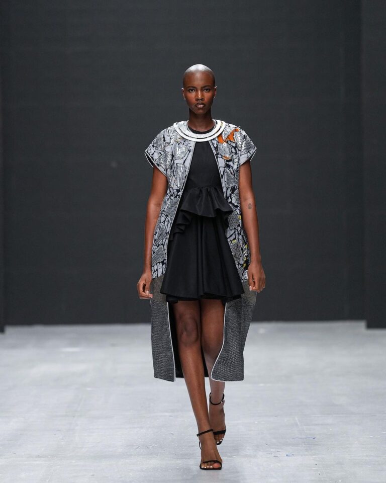 "Cosmicology" collection at Lagos Fashion Week. Photo Credit: Sony Alpha Nigeria/Instagram