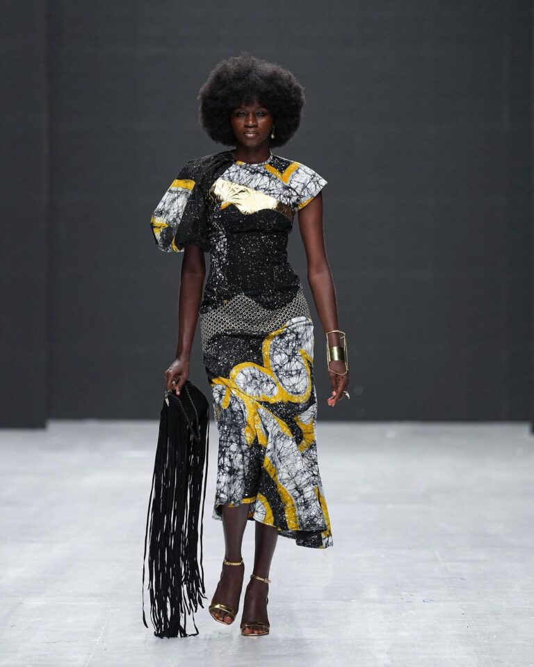 The "Cosmicology" collection at Lagos Fashion Week. Photo Credit: Sony Alpha Nigeria/Instagram