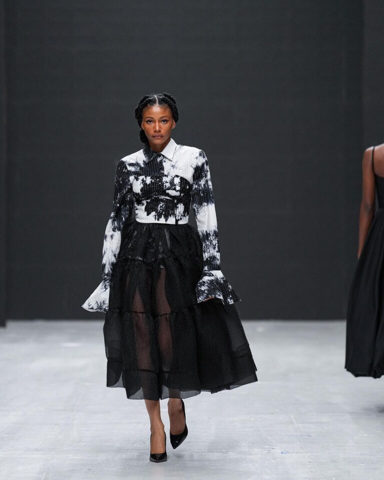 The "Cosmicology" collection at Lagos Fashion Week. Photo Credit: Sony Alpha Nigeria/Instagram