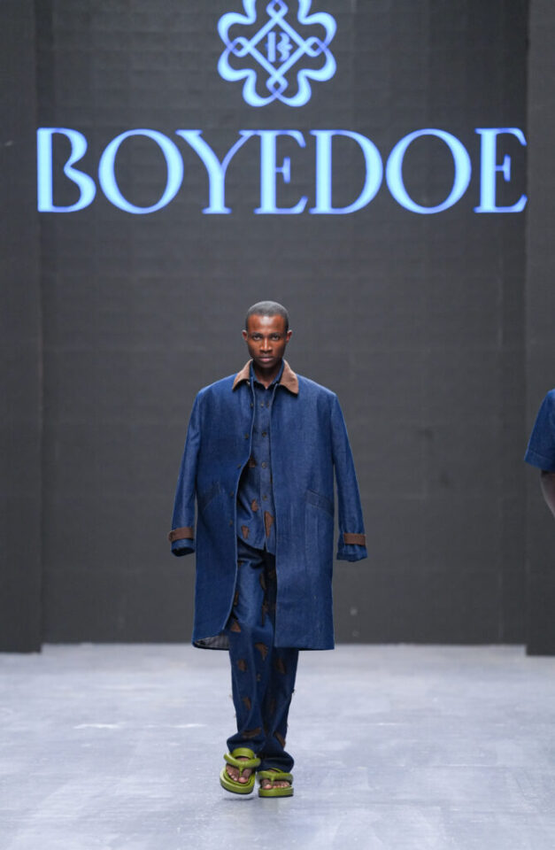 Boyedoe at Lagos Fashion Week. Photo Credit: Insigna Media