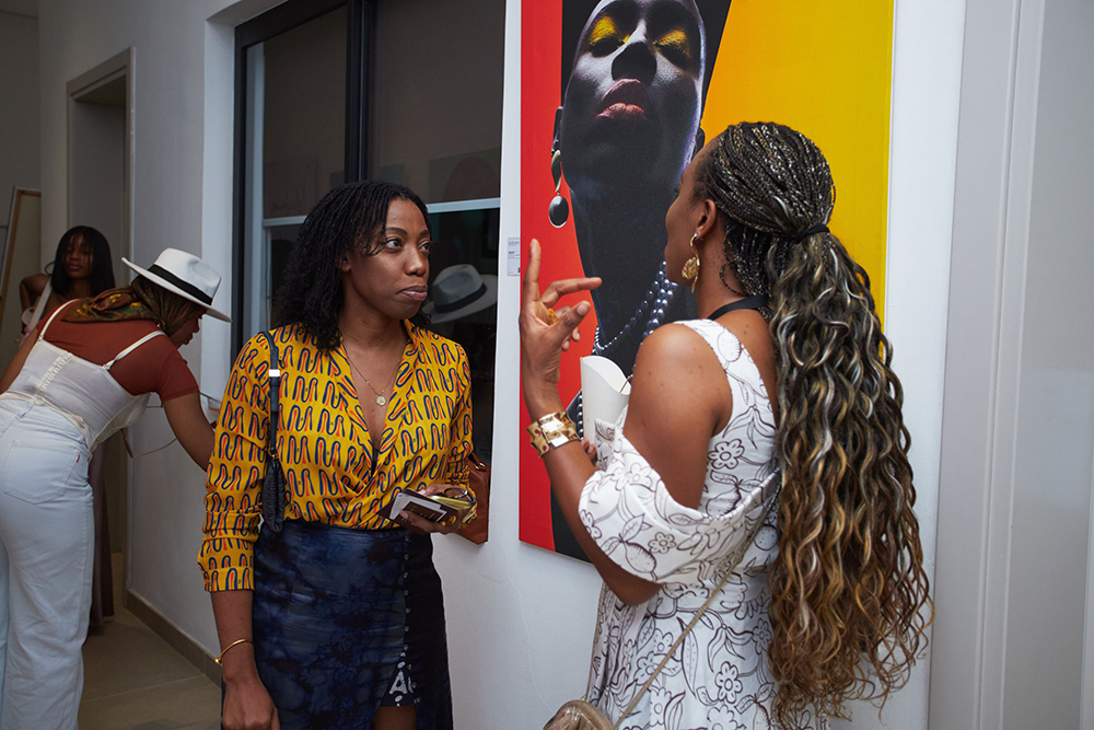 Guests at the Kaleidoscope. Photo Credit: Deji Oluokun