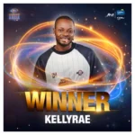 Kellyrae Sule Wins Big Brother Naija Season 9. Photo Credit: Big Brother Naija/Instagram