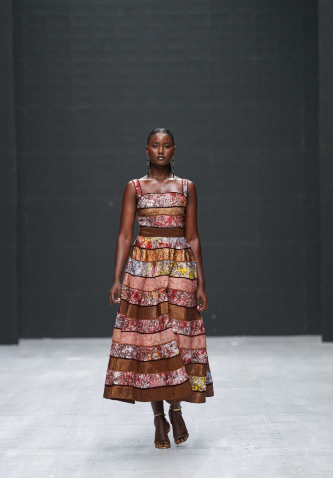 The "Cosmicology" collection at Lagos Fashion Week. Photo Credit: Sony Alpha Nigeria/Insigna Media