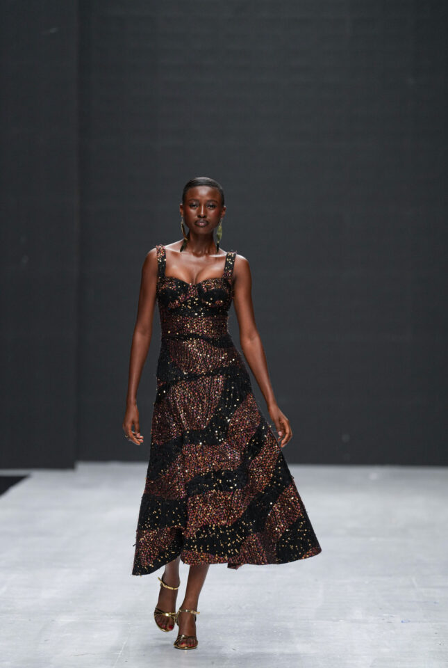 The "Cosmicology" collection at Lagos Fashion Week. Photo Credit: Sony Alpha Nigeria/Insigna Media