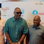 Idris Elba and Tourism Minister Grace First Day of Africa Cinema Summit. Photo Credit: citinewsroom.com