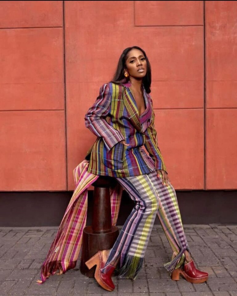 Tiwa Savage in Kenneth Ize. Photo Credit: Kenneth Ize/Instagram