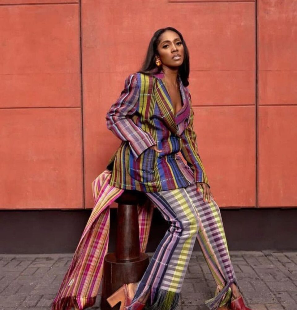 Tiwa Savage in Kenneth Ize. Photo Credit: Kenneth Ize/Instagram