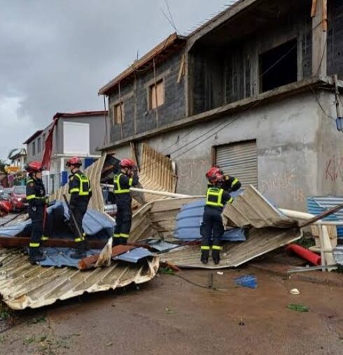 "Mayotte reels from the devastation of Cyclone Chido, facing a humanitarian crisis with widespread destruction, displaced families, and urgent calls for international aid." 📸 Credit: NPR