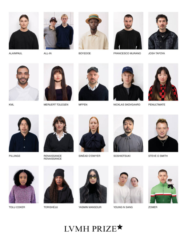 LVMH 
Prize 2025 brands. Photo Credit: LVMH